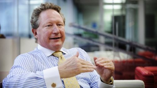 Fortescue Metals Group chairman, Andrew Forrest campaigning against slavery in Food Production and Sex Industry