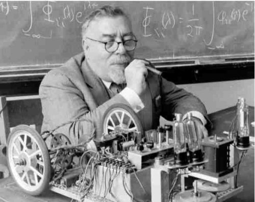 Norbert Wiener, an MIT professor founded cybernetics, the “cyber” in everything.