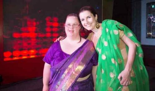 Moving Boundaries - at a gala dinner in India @Sarah Osborne