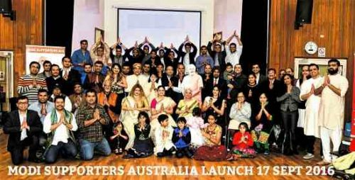 MSG Victorian Team launch PM Modi 2019 campaign