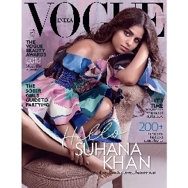 Suhana Khan on Vogue India cover