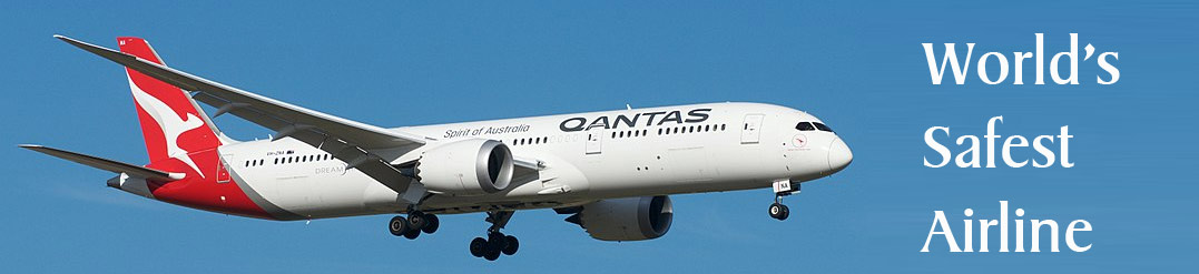 Qantas - safest airline