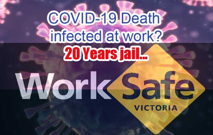 COVID-19 deaths infected workplace