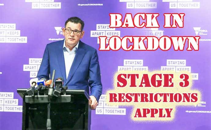 second lockdown Melbourne