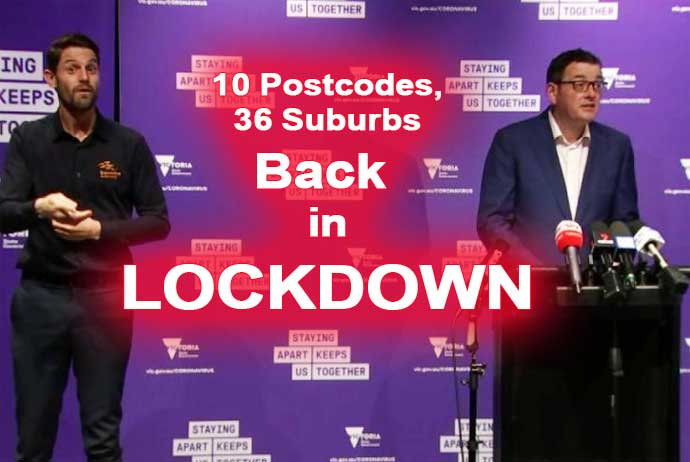 Back in Lockdown Victoria COVID-19