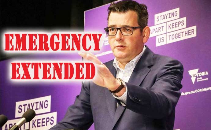 Emergency extended Daniel Andrews