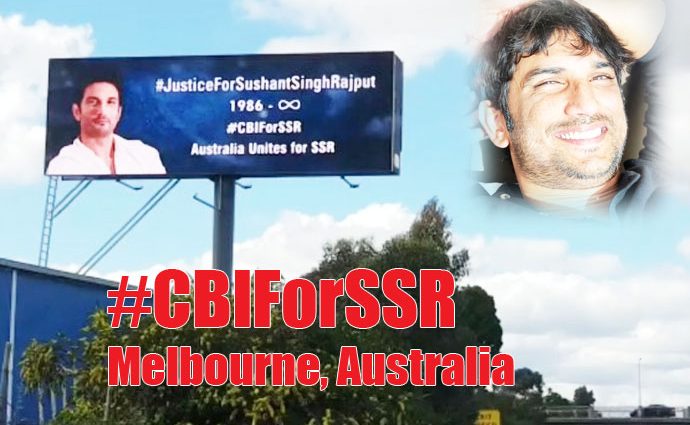 #CBIForSushant Melbourne