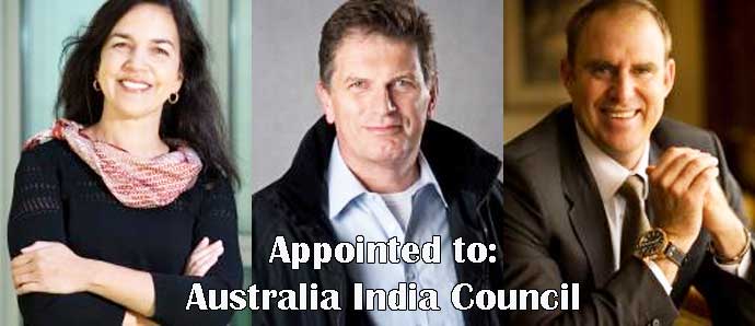Australia India Council - Lisa Singh Ted baillieu Matthew Hayden