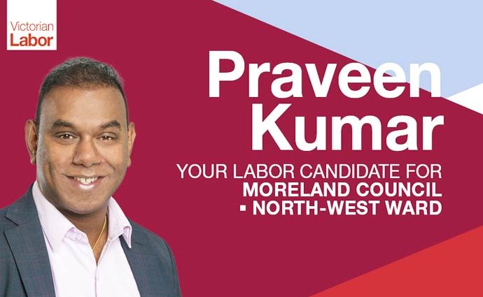 Praveen Kumar for Moreland