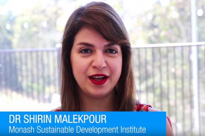 Shirin Malekpour Monash UN appointment