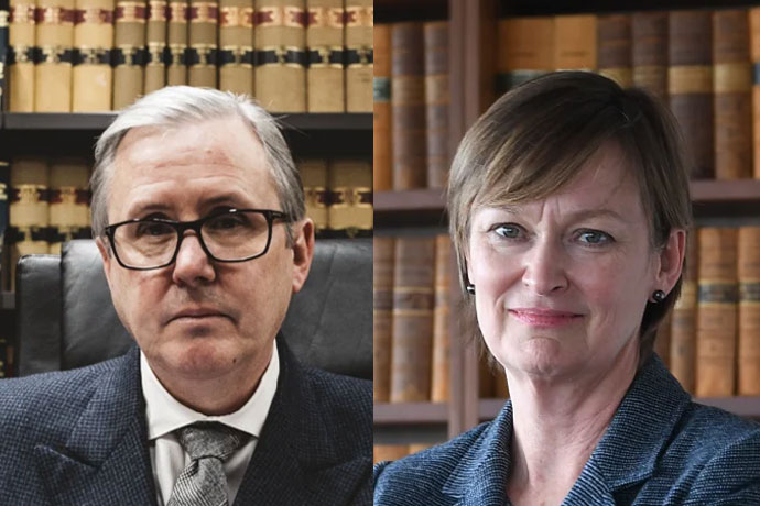Simon Steward Jacqueline Gleeson Judges of High Court