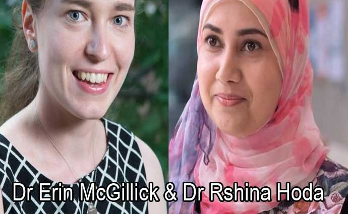 rashina Hoda and Erin McGillick Superstars of Stem program