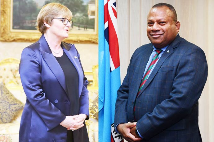 Defence ministers Fiji Australia
