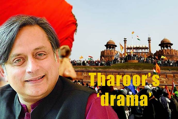 Shashi Tharoor calls Delhi violence a drama