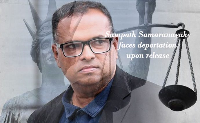 Sampath Samaranayake faces deportation upon release