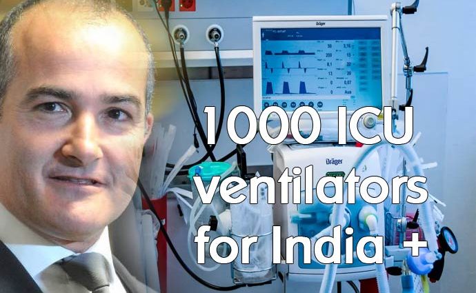 1000 Victorian ICU ventilators headed for India