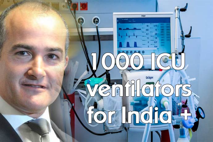 1000 Victorian ICU ventilators headed for India