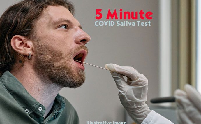 5 Minute COVID Saliva Test