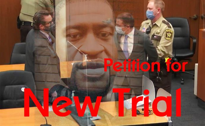 Derek Chauvin new trial petition