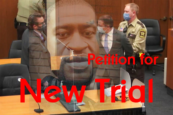 Derek Chauvin new trial petition