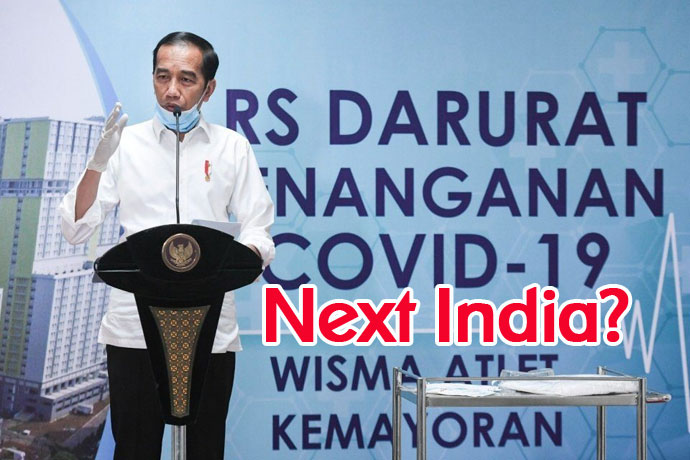 Is Indonesia likely to be next India fighting COVID