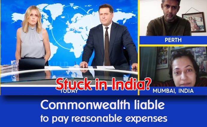Stuck in India? claim expenses from the Commonwealth