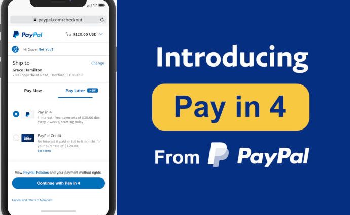 PayPal Pay in 4 in Australia