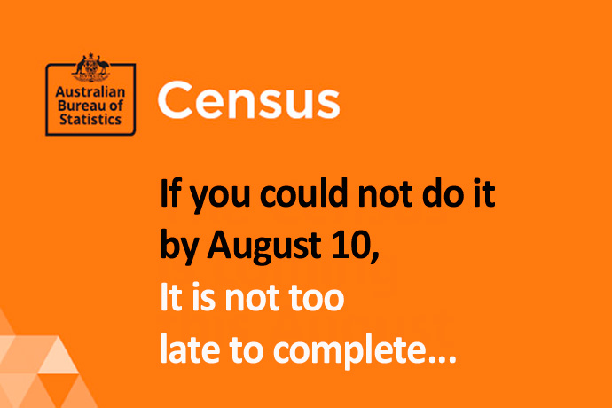 Census 2021 - it is not too late