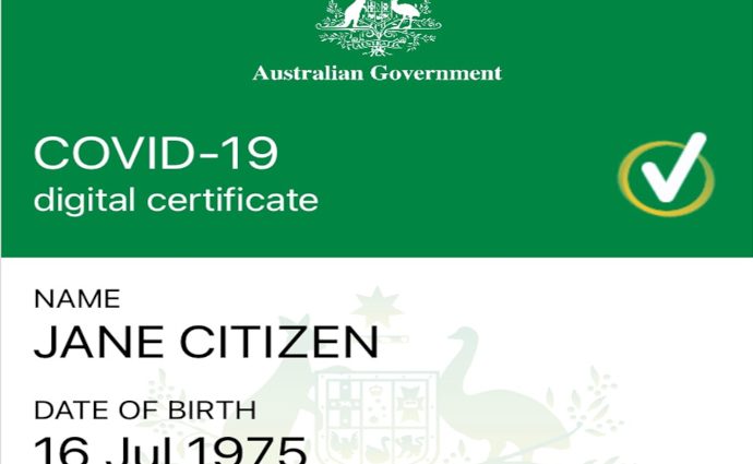 COVID-19 Digital Certificate