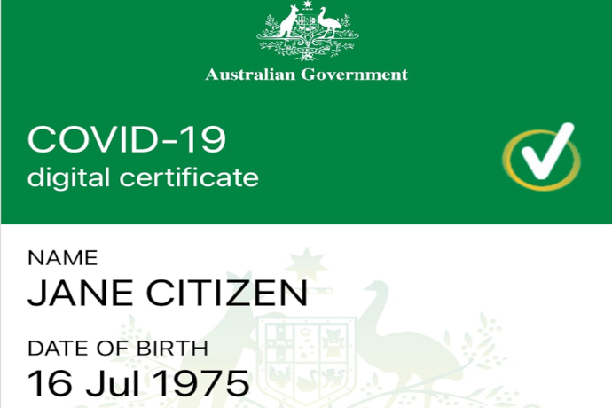 COVID-19 Digital Certificate