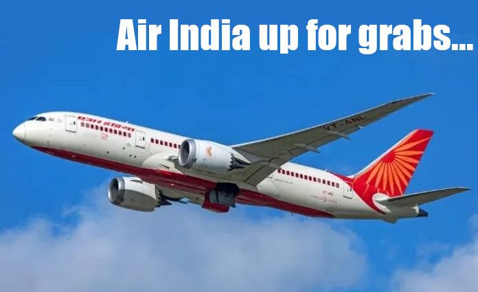 Air India up for grabs