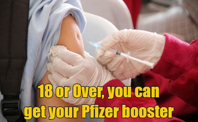 Get your Pfizer booster now