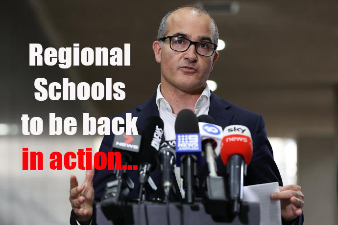 James Merlino on regional schools