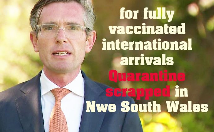 Quarantine scrapped for international arrivals in NSW