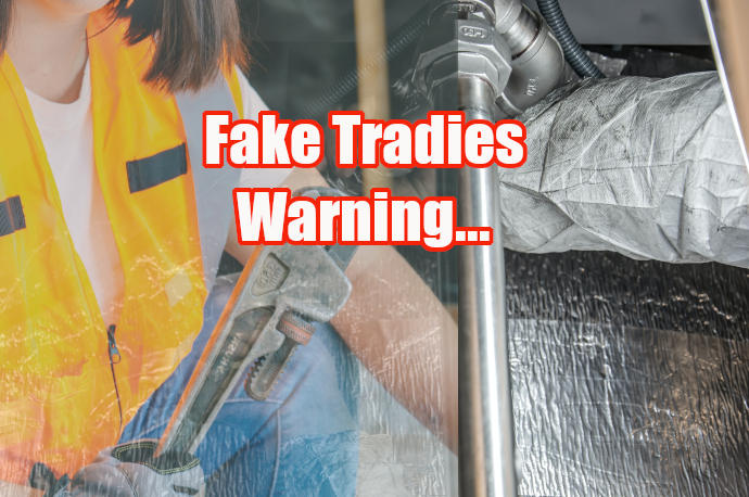 FAKE tradies warning Victorian Gov