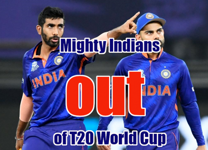 India's T20 World Cup demise