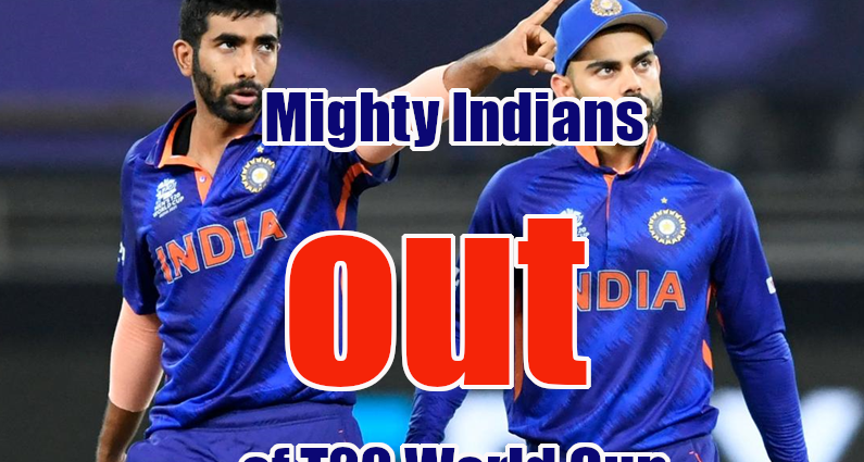 India's T20 World Cup demise