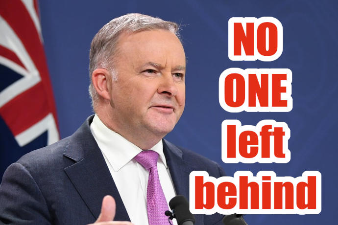 Anthony Albanese - No one left behind in Labor blueprint