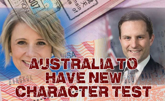 Visa cancellation character test pass lower house