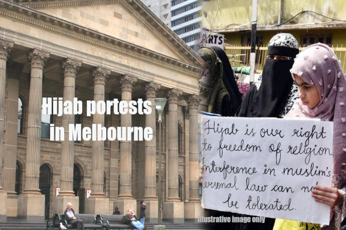 Hijab Protests Melbourne