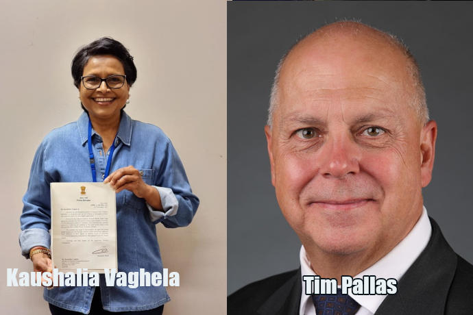 Kaushaliya Vaghela offered apology by Tim Pallas