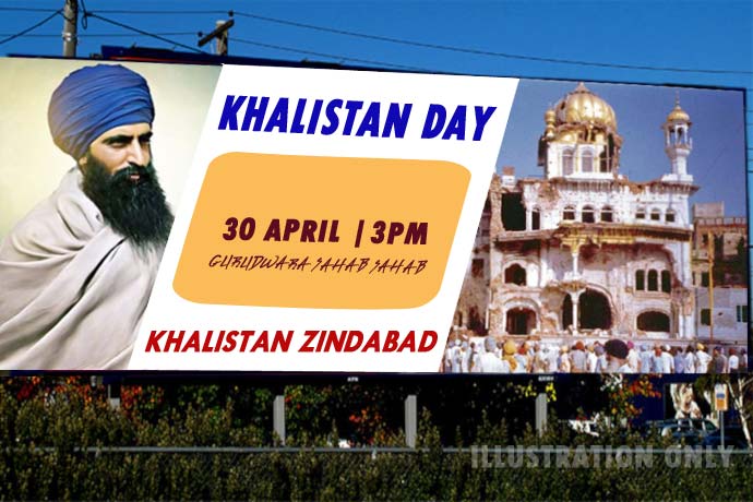 Khalistan Day Digital Billboard