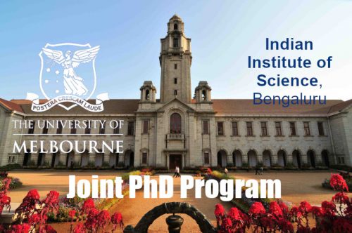 IISc Bengaluru+UoM Joint Phd