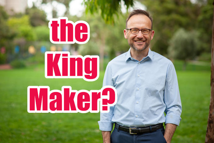 Adam Bandt - the king maker