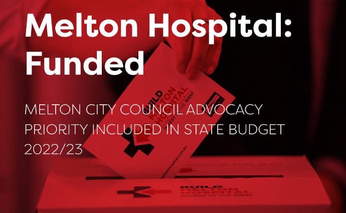 Melton Hospital funded