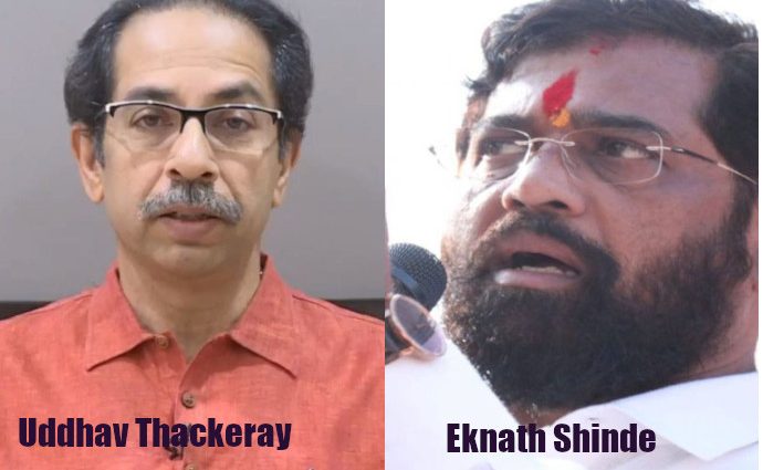 Uddhav Thackeray - Eknath Shinde