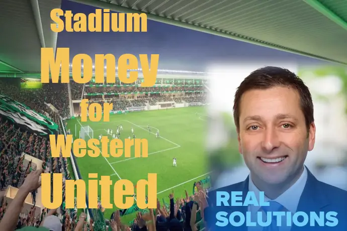 Western United Soccer Team Stadium Money