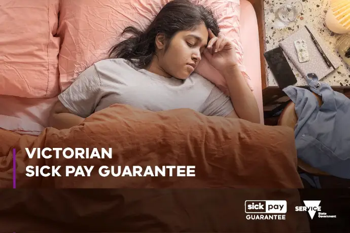 Victoria's Sick Pay Guarantee program