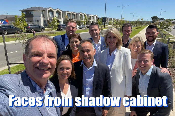 John Pesutto team - Faces from Shadow cabinet