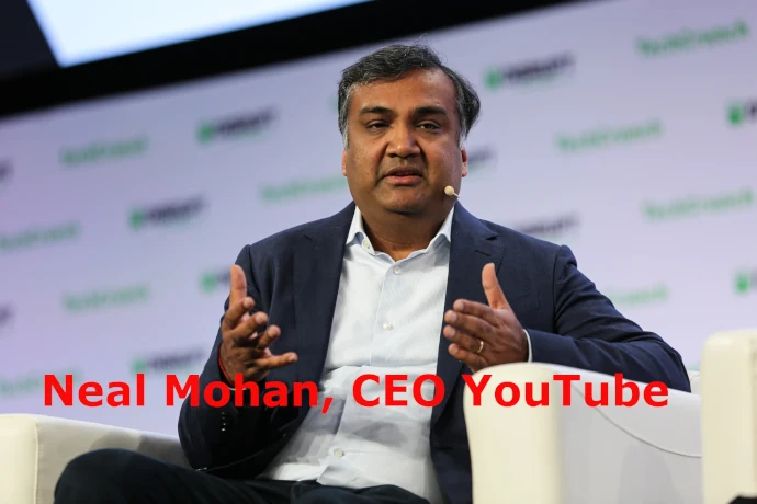 Neal Mohan Youtube CEO